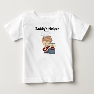 Camiseta De Bebé Ayudante del Bbq del papá