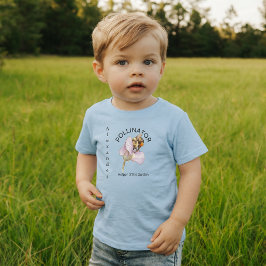 Camiseta De Bebé Ayudante Personalizado del Jardín
