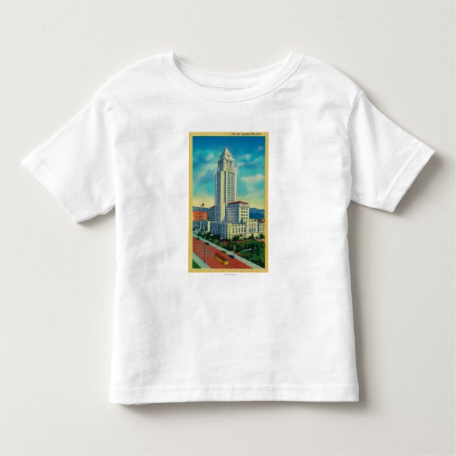 Camiseta De Bebé Ayuntamiento Los Ángeles (Anverso)