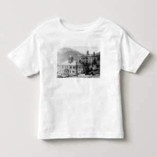 Camiseta De Bebé Ayuntamiento y tribunal en Juneau