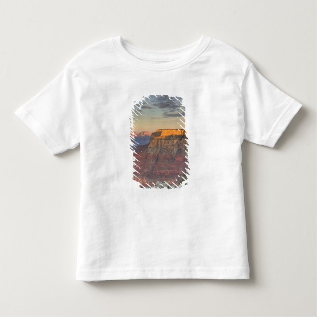 Camiseta De Bebé AZ, Arizona, Parque Nacional del Gran Cañón, Sur (Anverso)