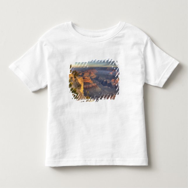 Camiseta De Bebé AZ, Arizona, Parque Nacional del Gran Cañón, Sur 2 (Anverso)