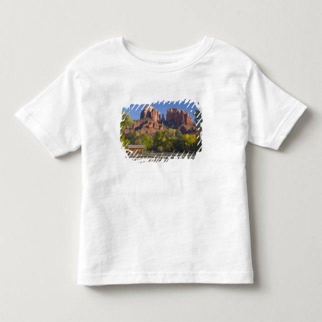 Camiseta De Bebé AZ, Arizona, Sedona, Crescent Moon Recreación 2 (Anverso)