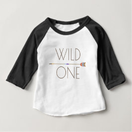 Camiseta De Bebé Aztec Wild One | Primer cumpleaños