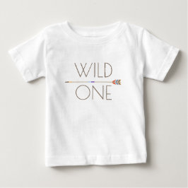 Camiseta De Bebé Aztec Wild One | Primer cumpleaños
