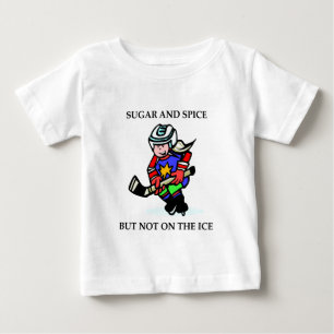 Camiseta De Bebé Azúcar y especias pero no en el hielo
