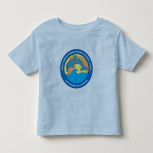 Camiseta De Bebé Azul claro del logotipo elemental Toddler Point Fe