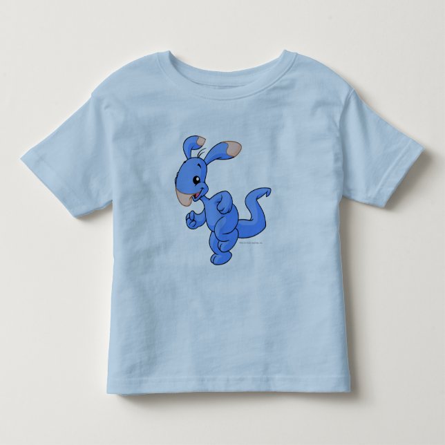 Camiseta De Bebé Azul de Blumaroo (Anverso)