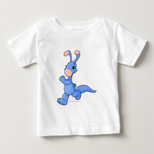 Camiseta De Bebé Azul de Blumaroo (Anverso)