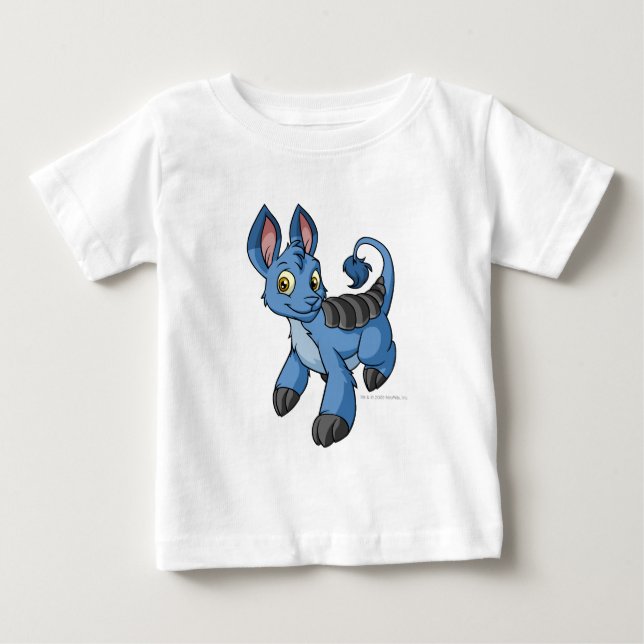 Camiseta De Bebé Azul de Bori (Anverso)