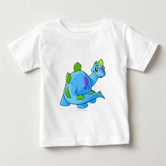 Camiseta De Bebé Azul de Chomby (Anverso)