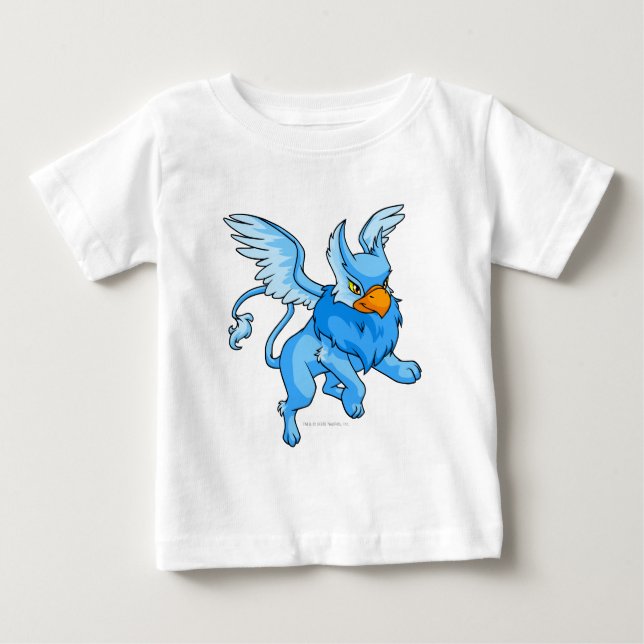 Camiseta De Bebé Azul de la aguilera (Anverso)
