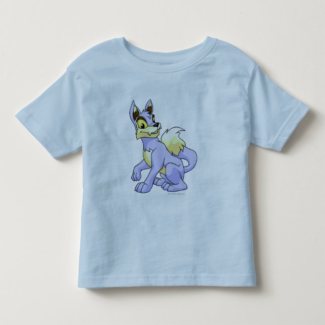 Camiseta De Bebé Azul de Lupe (Anverso)