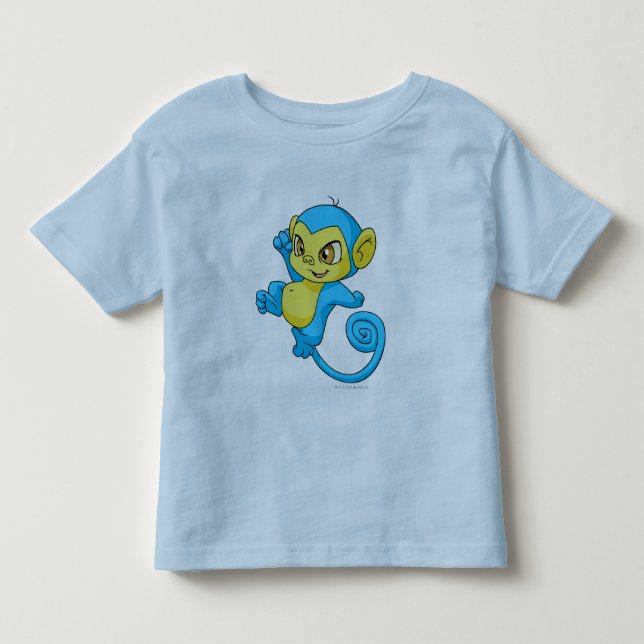 Camiseta De Bebé Azul de Mynci (Anverso)