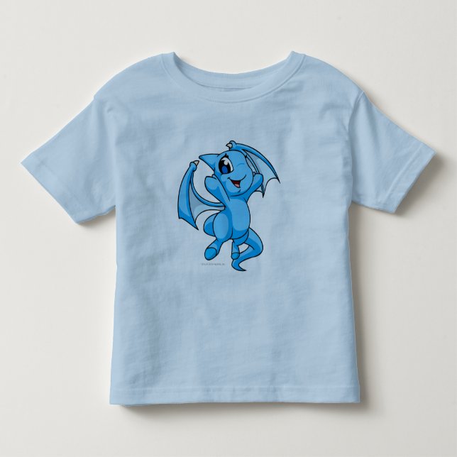 Camiseta De Bebé Azul de Shoyru (Anverso)