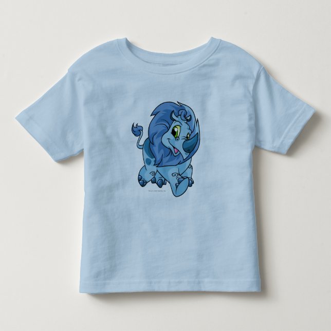 Camiseta De Bebé Azul de Tonu (Anverso)