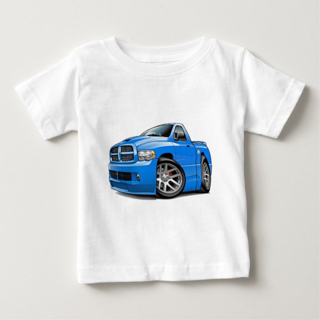 Camiseta De Bebé Azul del espolón B5 de Dodge SRT10 (Anverso)