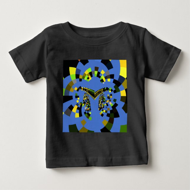 Camiseta De Bebé Azul M (Anverso)