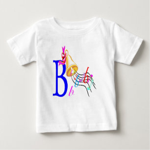 Camiseta De Bebé B - Colección de monogramas