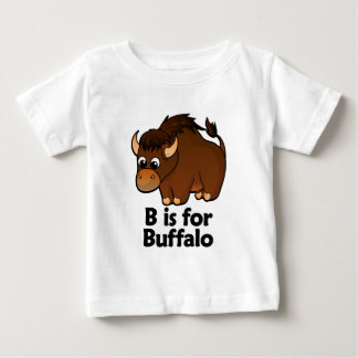 Camiseta De Bebé B está para el búfalo