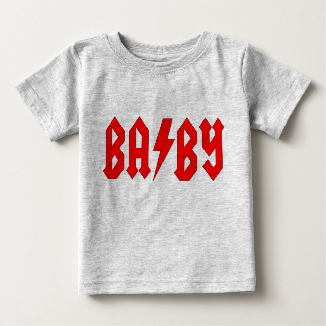 CAMISETA DE BEBÉ BA/BY (Anverso)