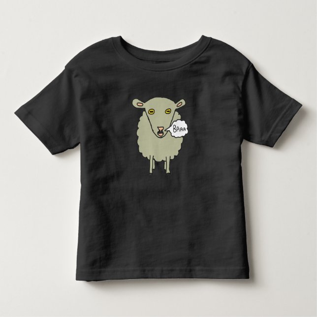 Camiseta De Bebé Baa Sheep (Anverso)