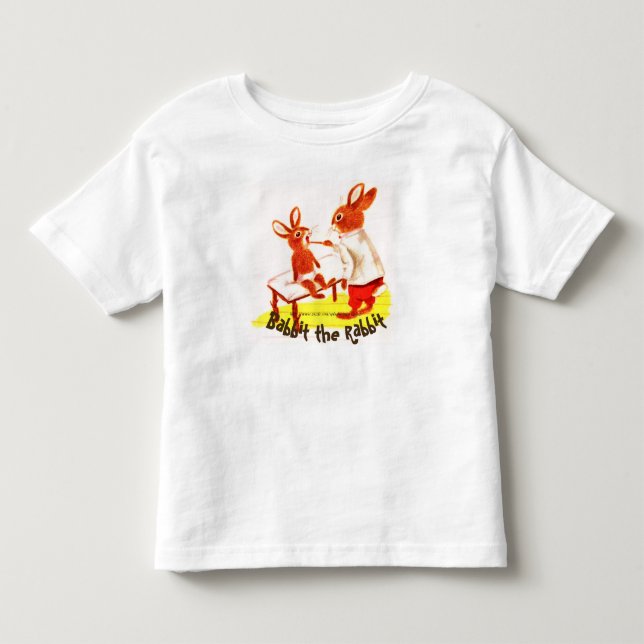 Camiseta De Bebé "Babbit the Rabbit" (Anverso)