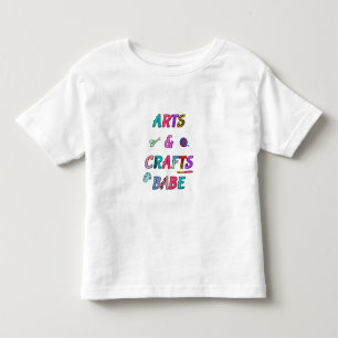 Camiseta De Bebé Babe de arte y artesanía