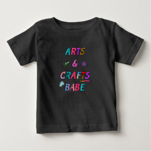 Camiseta De Bebé Babe de arte y artesanía