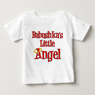 Camiseta De Bebé Babushka Little Angel