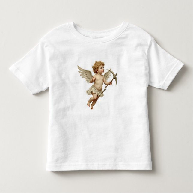 Camiseta De Bebé Baby Angel With Scythe For Toddlers (Anverso)