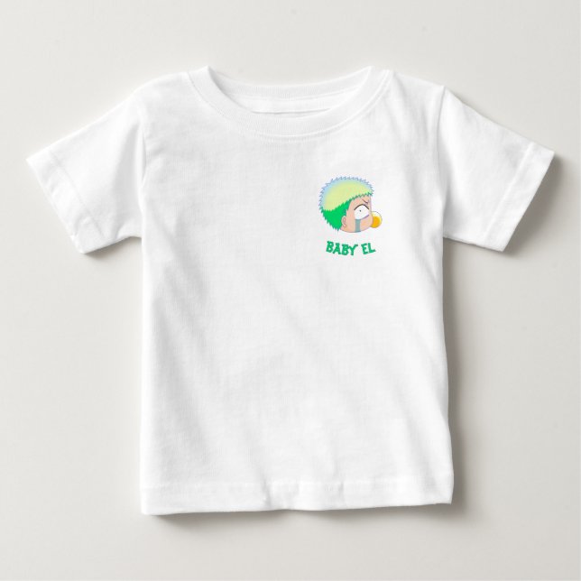 Camiseta De Bebé Baby Beelzebub Personalizado (Anverso)