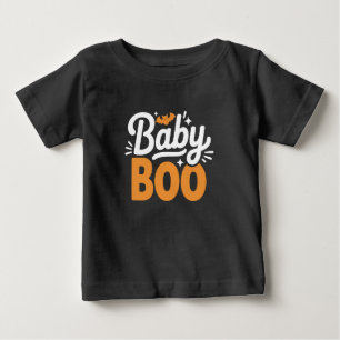 Camiseta De Bebé Baby Boo Cute Halloween