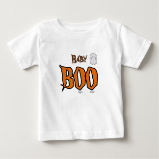 Camiseta De Bebé Baby Boo Halloween Personalizado Fantasma Lindo