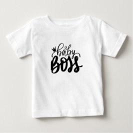Camiseta De Bebé Baby Boss