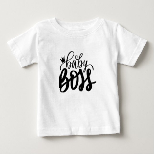 Camiseta De Bebé Baby Boss (Anverso)