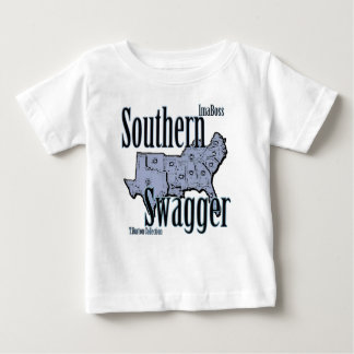 Camiseta De Bebé Baby Boss Southern Swagger