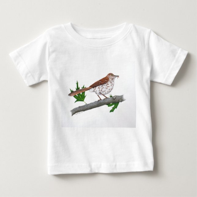 Camiseta De Bebé Baby Brown Thrasher T-Shirt (Anverso)