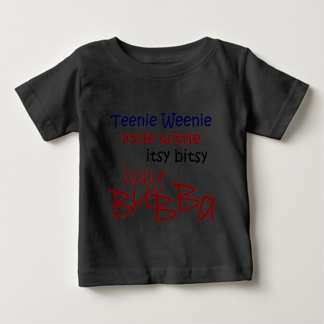Camiseta De Bebé Baby Bubba (Anverso)