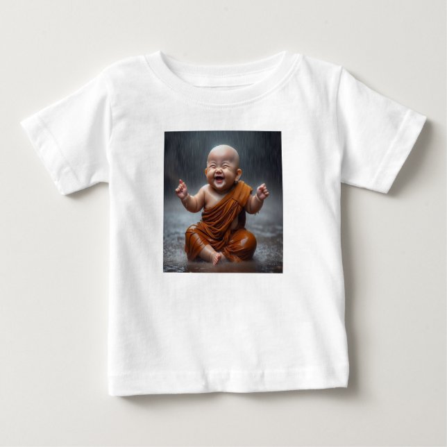 Camiseta De Bebé Baby Buddha (Anverso)