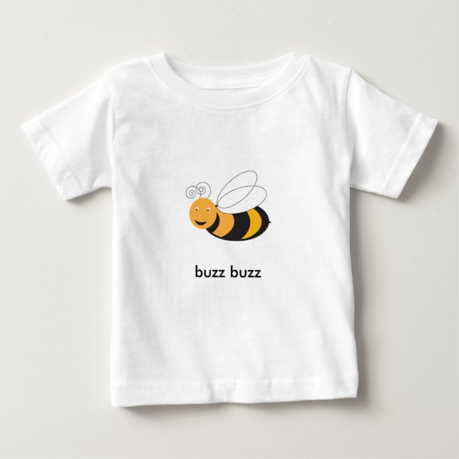 Camiseta De Bebé Baby Bumble Bee (Anverso)