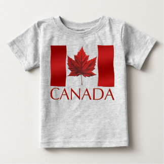Camiseta De Bebé Baby Canada Flag Souvenir Organic One Piece