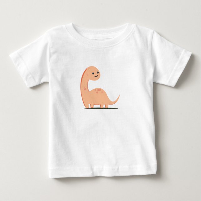 Camiseta De Bebé Baby Dino (Anverso)