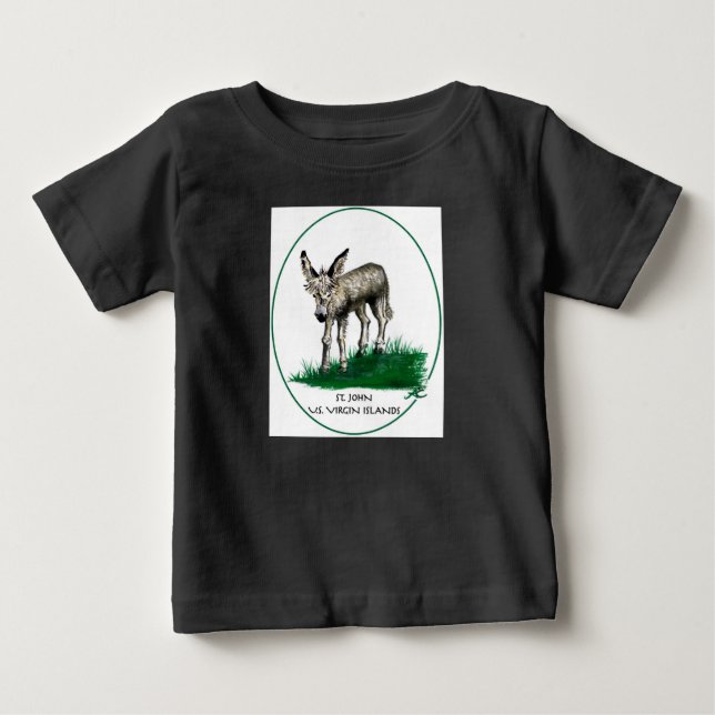 Camiseta De Bebé Baby Donkey (Anverso)