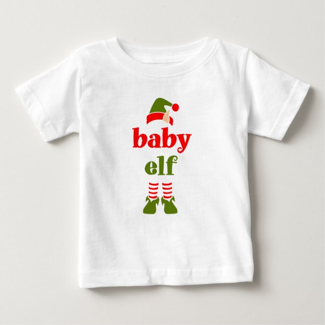 Camiseta De Bebé baby-elf (Anverso)