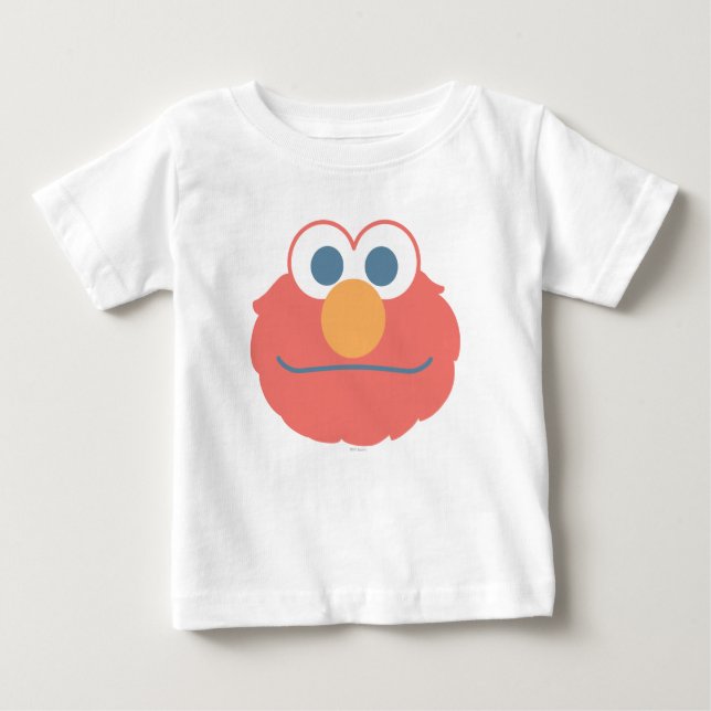Camiseta De Bebé Baby Elmo Face (Anverso)