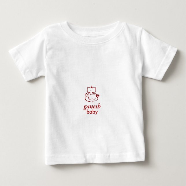 Camiseta De Bebé Baby Ganesh (Anverso)