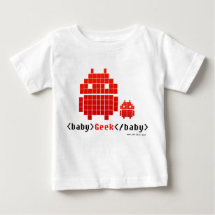 Camiseta De Bebé Baby Geek