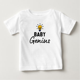 Camiseta De Bebé Baby Genius
