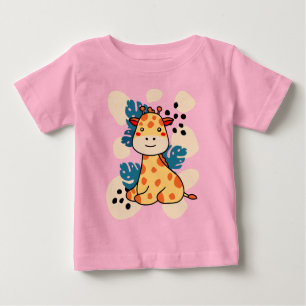 Camiseta De Bebé Baby Giraffe